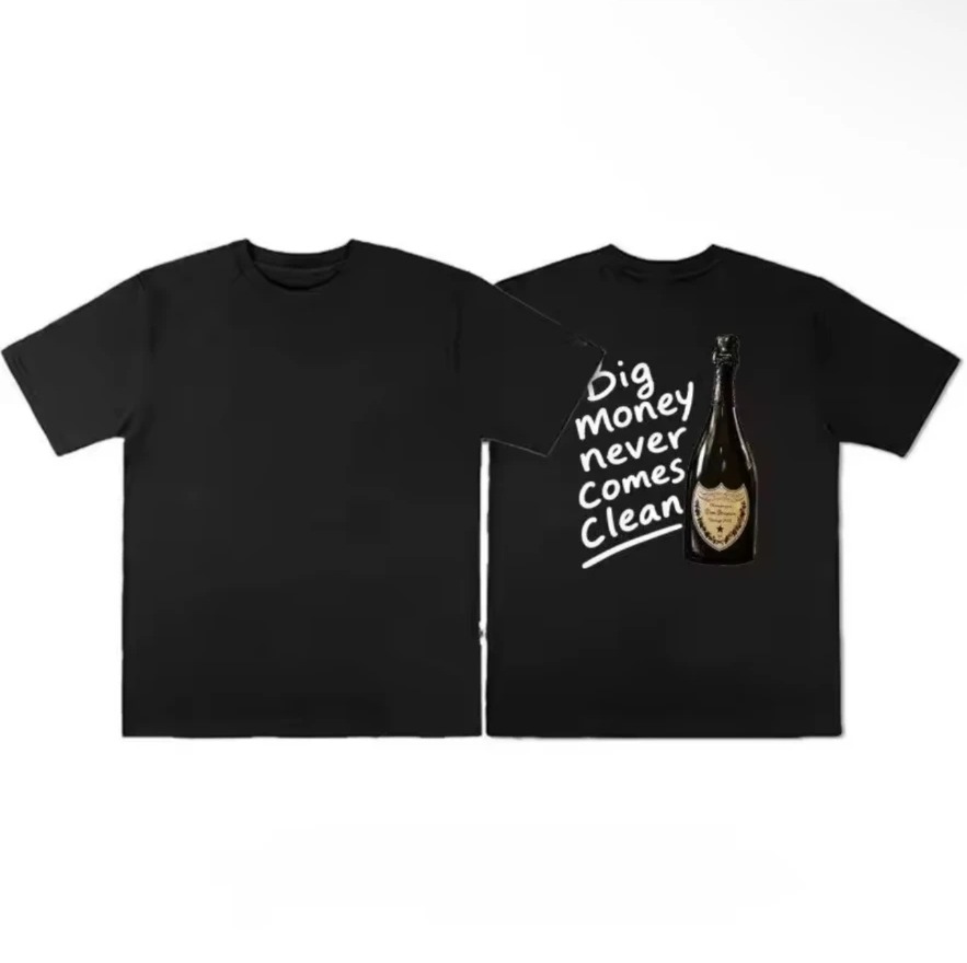NCC Tee: schlichte Vorderseite und Statement-Rückenprint